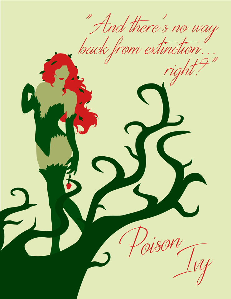 Poison Ivy Villain Poster